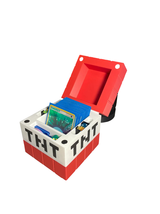 Minecraft TNT Deck Box