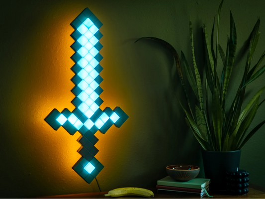 Minecraft Wall Sconce - Life Size & Easy Assembly