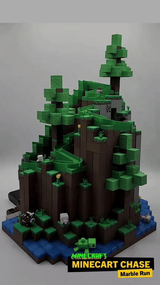 Minecart Chase Marble Run