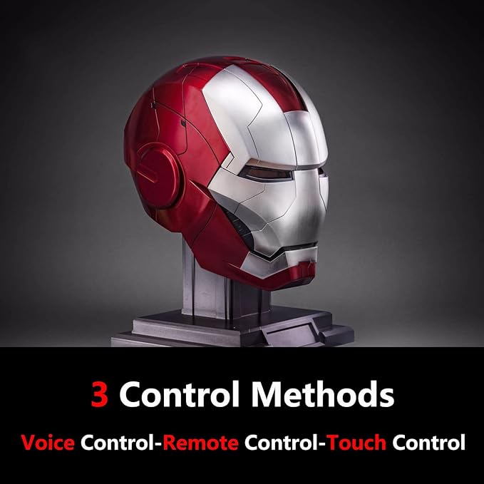 Iron Man MK5 1:1 Helmet Wearable Voice-control Mask