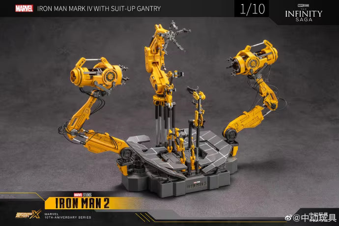 Iron Man MK4 Armor Dismantling Platform Set (1918)