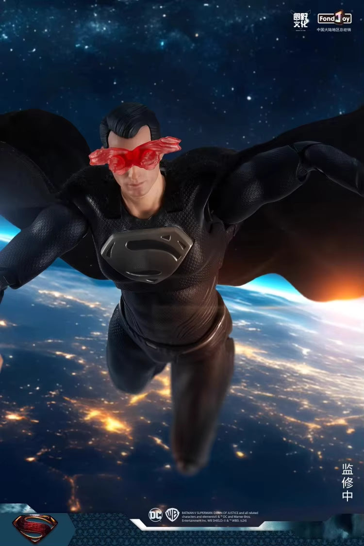 DC Black Superman Action Figure