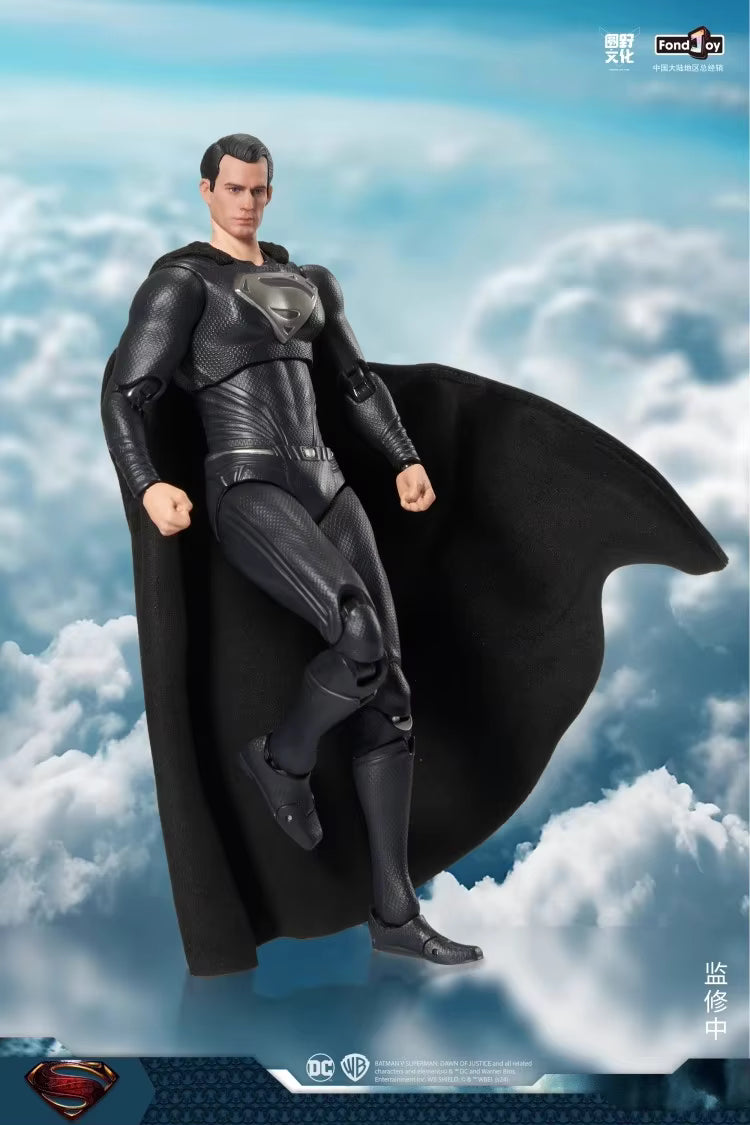 DC Black Superman Action Figure