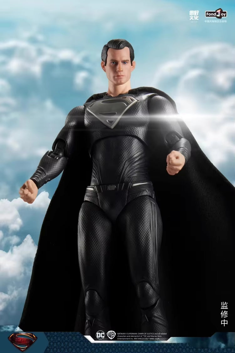 DC Black Superman Action Figure