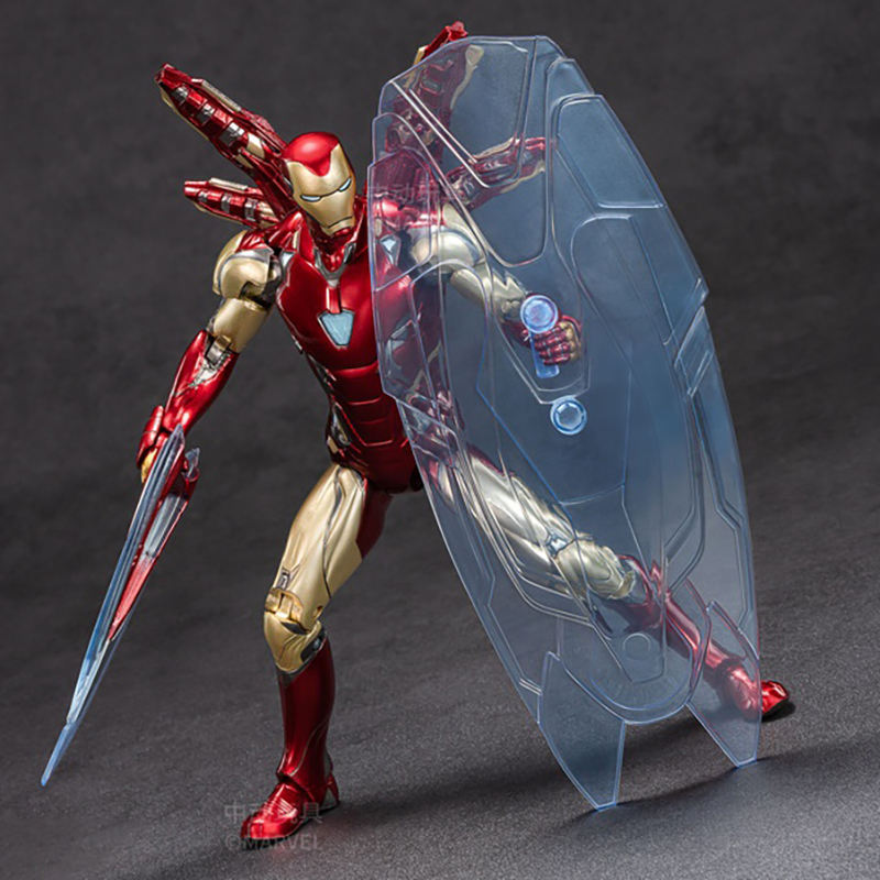Iron Man Original Marvel 10th Anniversary Edition - Iron Man MK85 1.0 Not Glow 1/10 Action Figures 18cm 7in