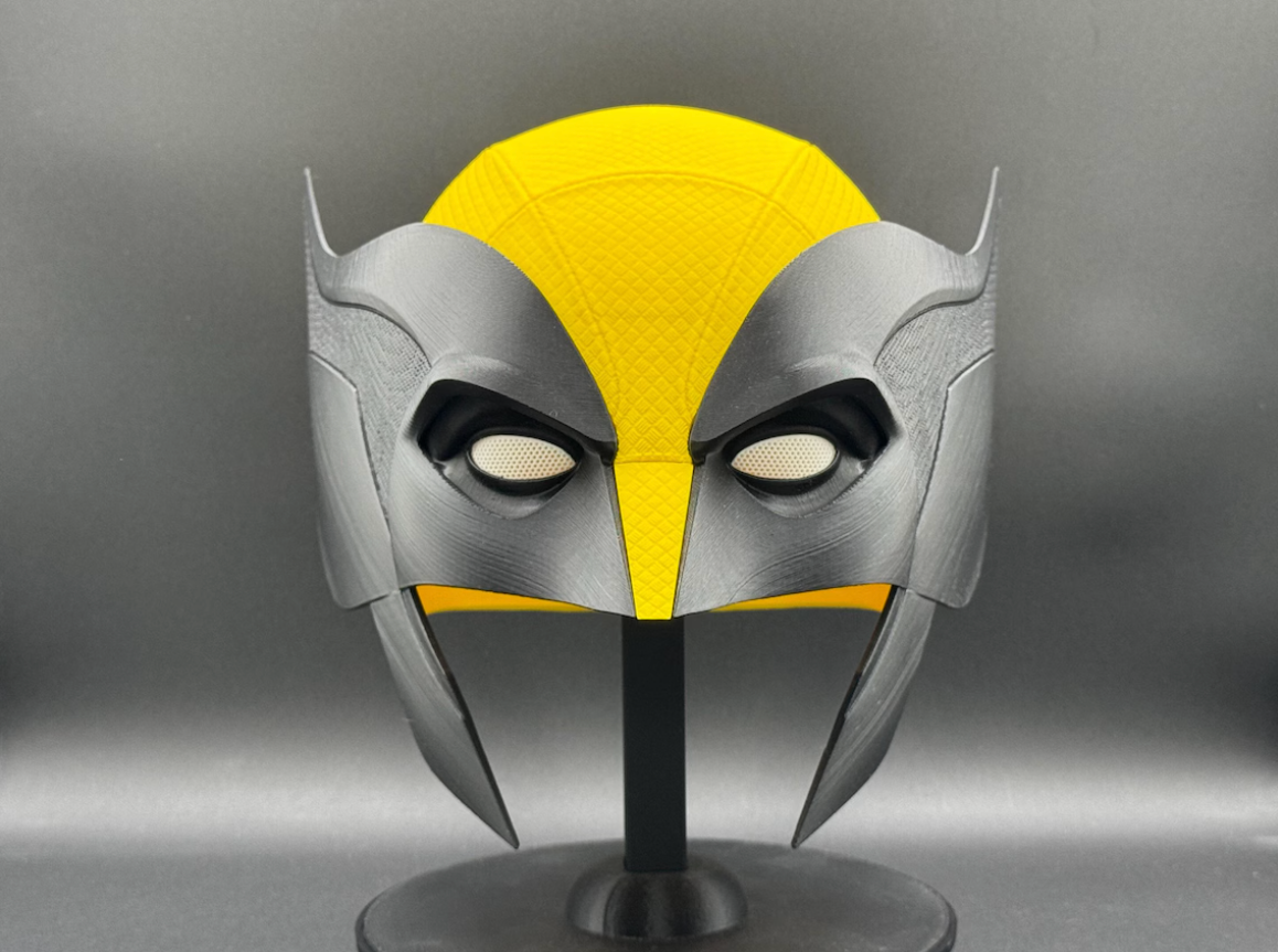 Wolverine Mask 3D-Printed