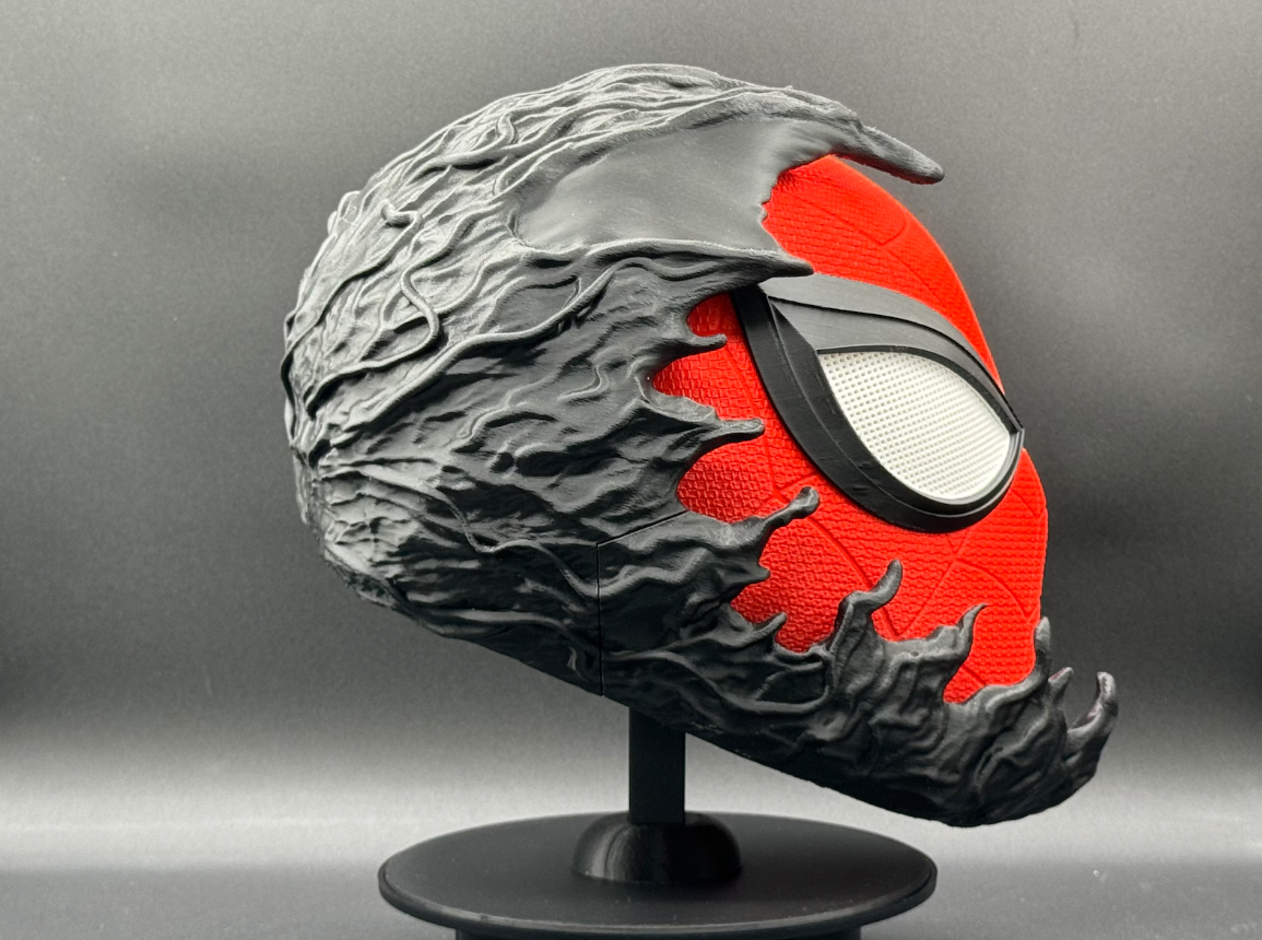 Venom Fusion Mask (Red Spider-Man with Venom Takeover)