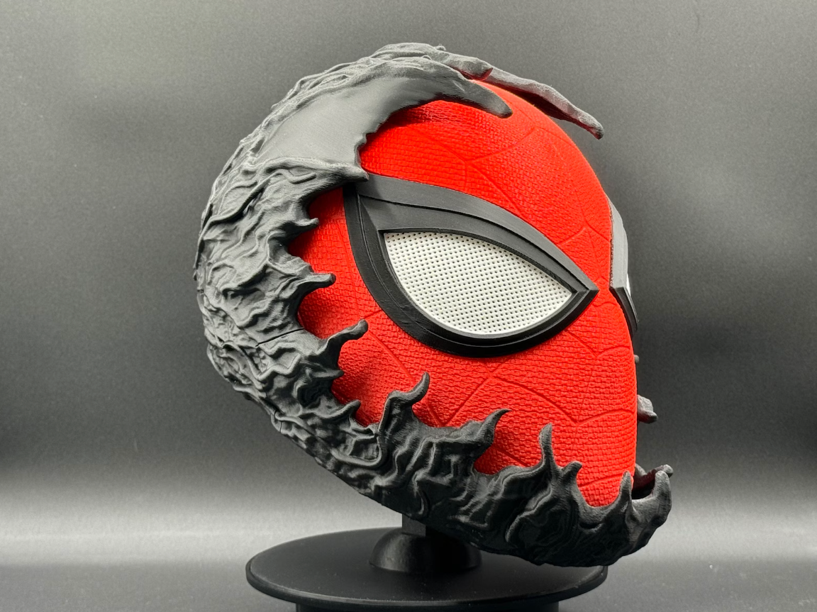 Venom Fusion Mask (Red Spider-Man with Venom Takeover)