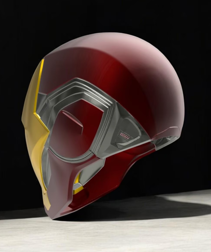 Iron Man MK46 3D-Printed Helmet