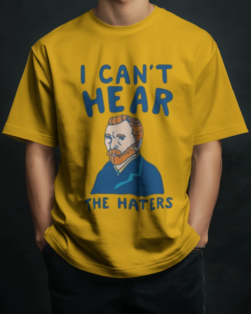 I can't hear the haters