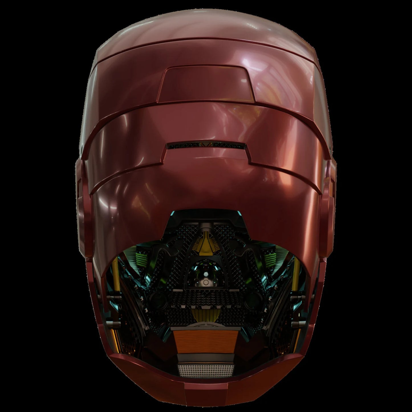 Iron Man MK7 3D-Printed Helmet – Moveable Faceplate