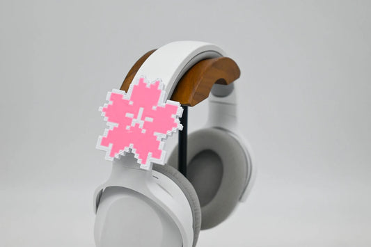 Pixel Sakura Headphone Charm
