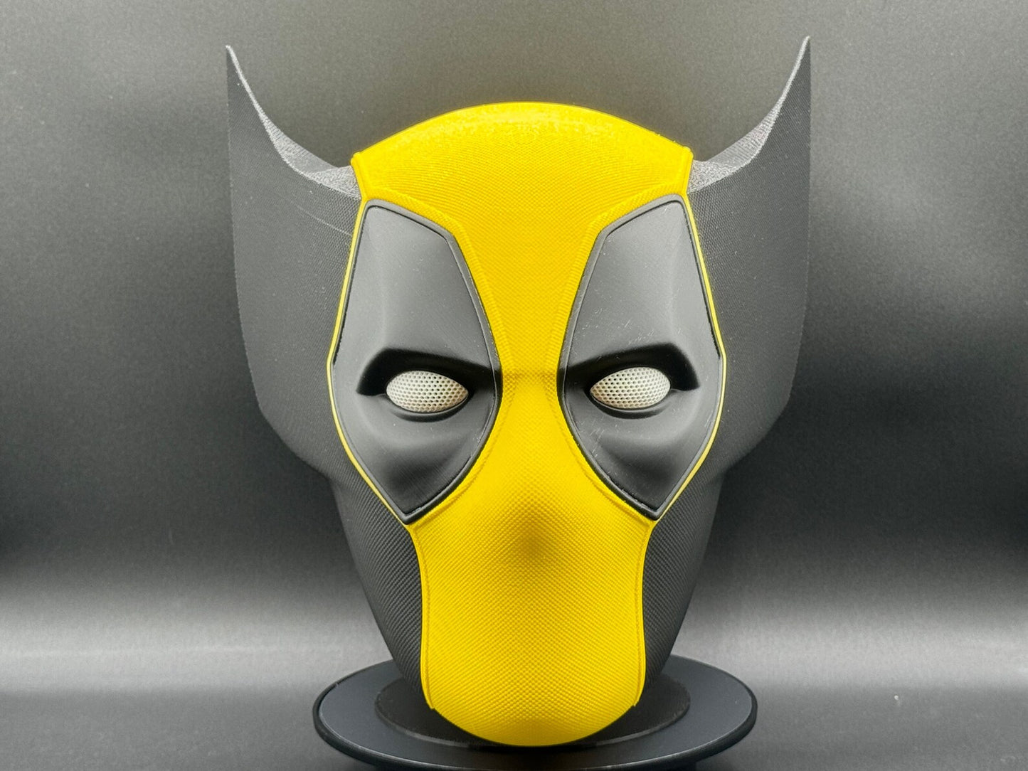 Poolverine Deadpool & Wolverine Mash-Up Mask 3D Printed
