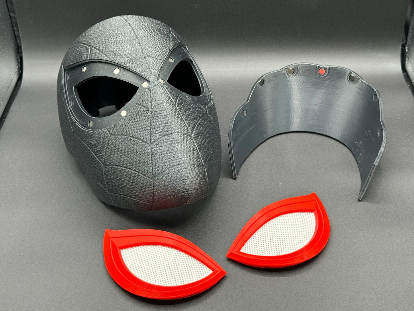 Miles Morales-Inspired 3D Printed Spider-Man Mask