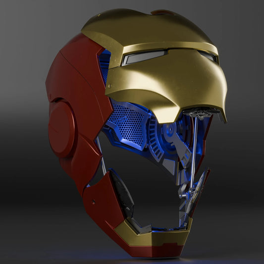 Iron Man MK5 3D-Printed Helmet