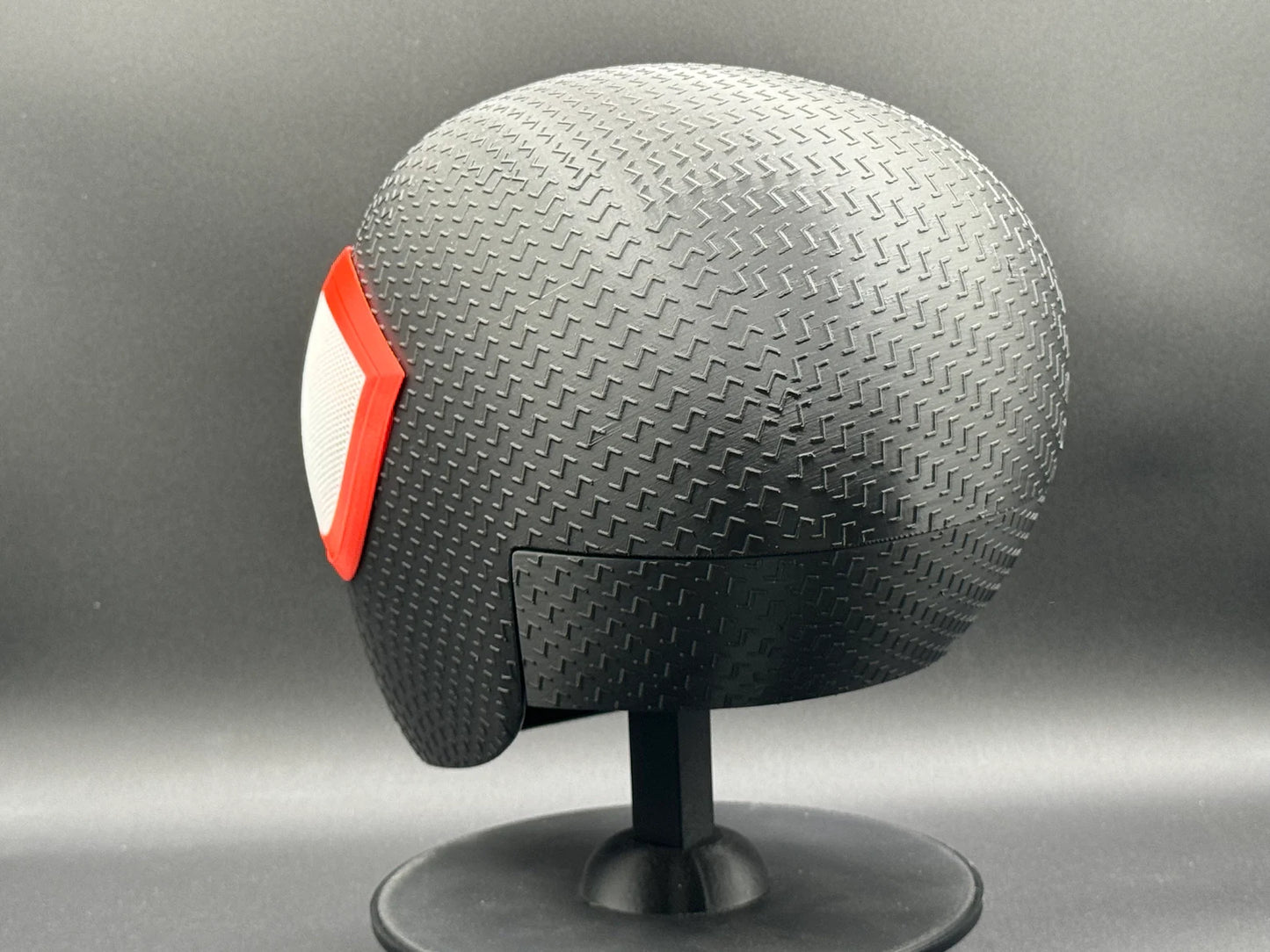 Animated Miles Morales Spiderman Mask 3D Printed