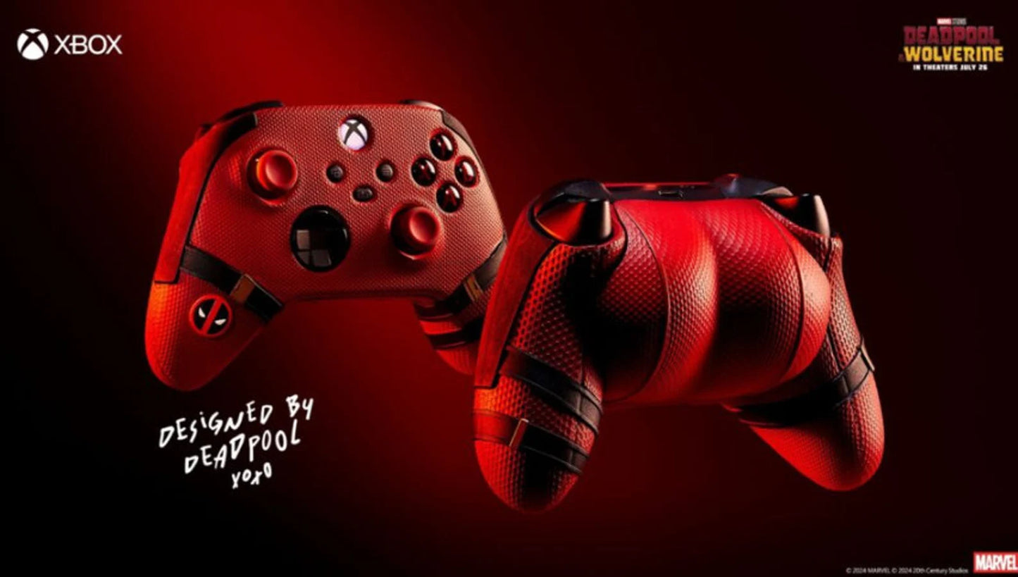 Deadpool Xbox Controller Shell
