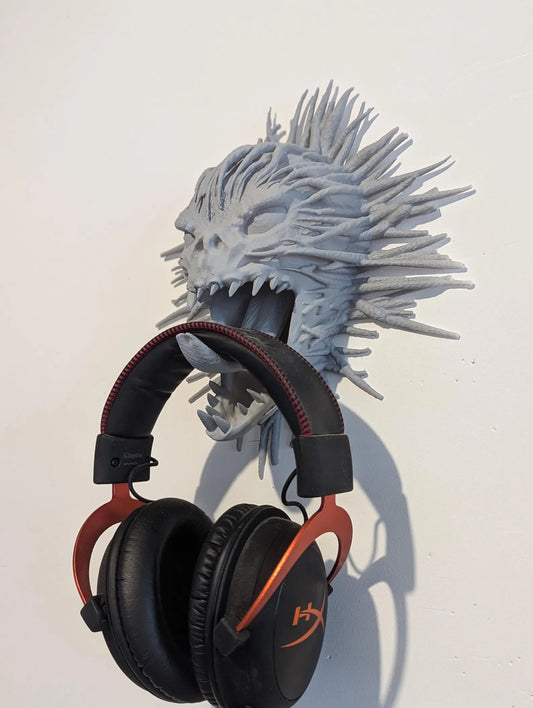 Skull Demon Headphone Holder – Wall Mount Stand