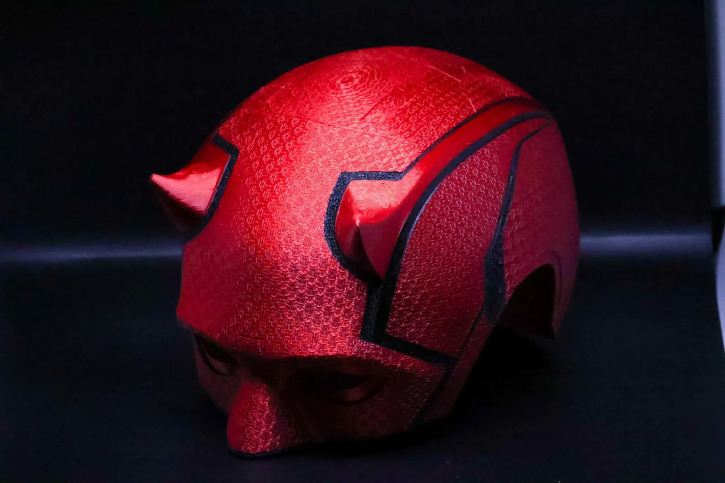 Daredevil Helmet 3D Printed