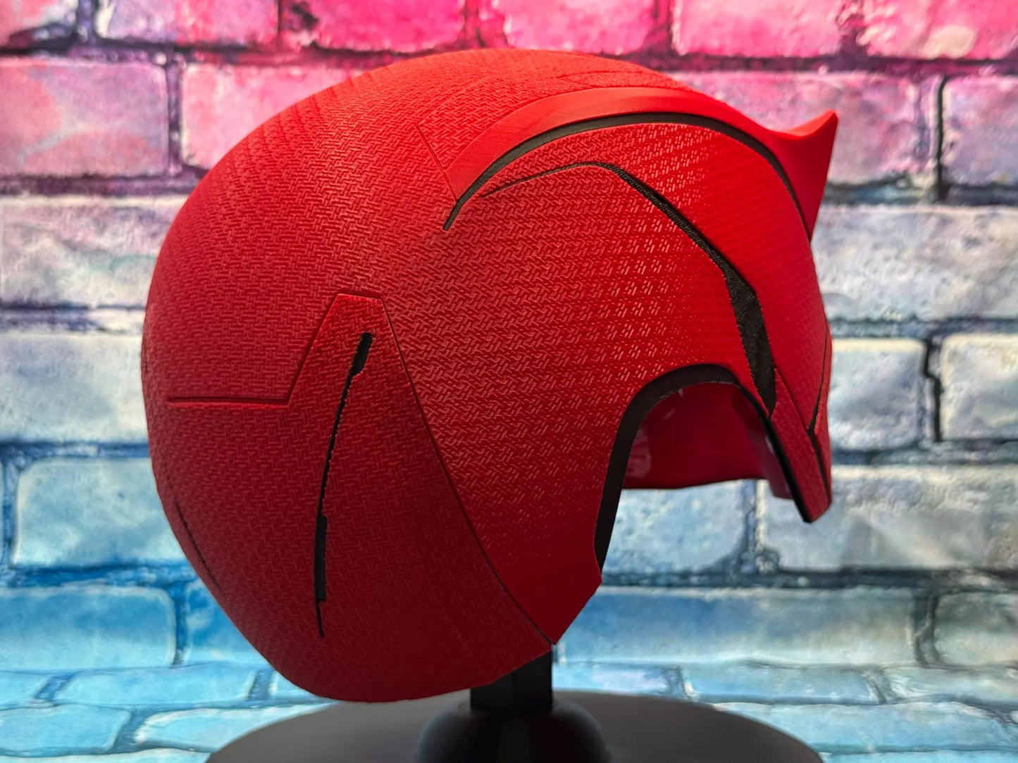 Daredevil Helmet – 3D Printed Mask (Matt Murdock Red Edition)
