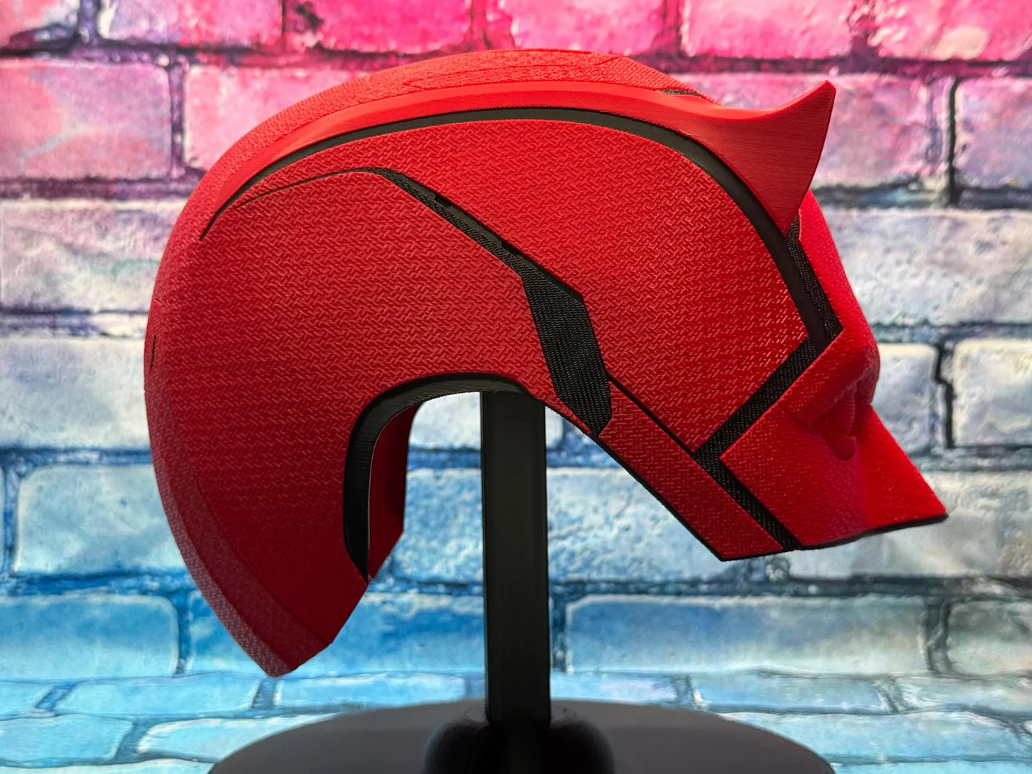 Daredevil Helmet – 3D Printed Mask (Matt Murdock Red Edition)