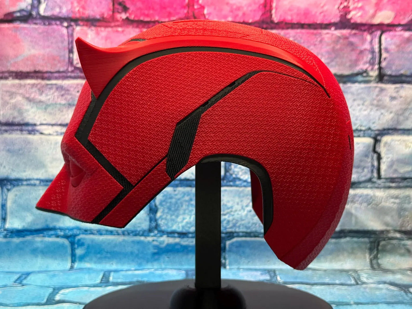 Daredevil Helmet – 3D Printed Mask (Matt Murdock Red Edition)