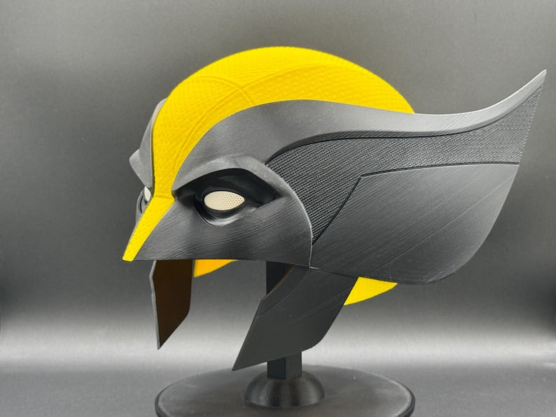 Wolverine Mask 3D-Printed