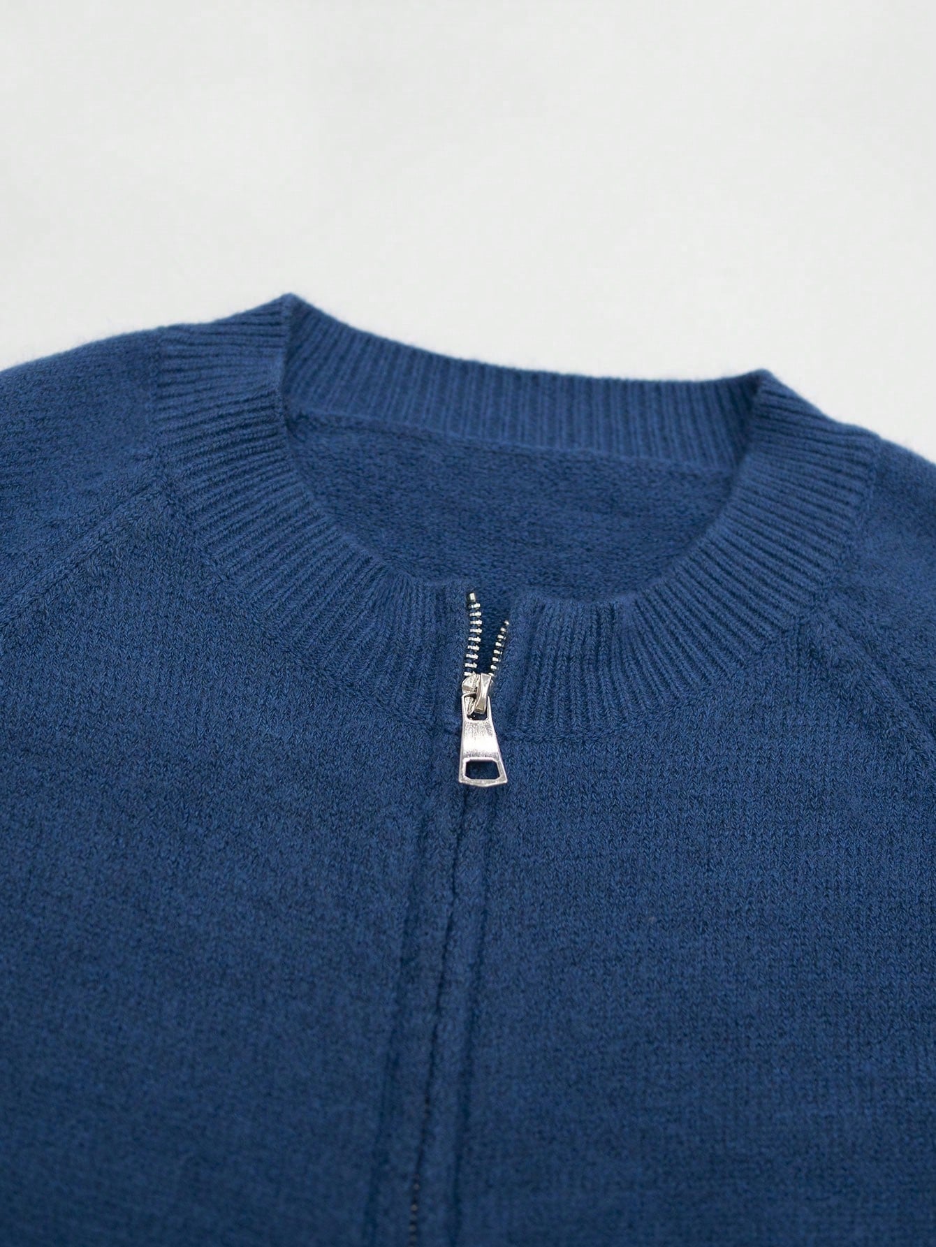 Warm Outerwear Two-Way Zipper Women's Sweater Cardigan Knit Coat, Autumn/Winter,Back To School,Christmas And New Year's Elegant And Casual Long-Sleeved Top