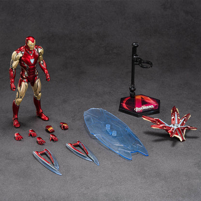 Iron Man Original Marvel 10th Anniversary Edition - Iron Man MK85 1.0 Not Glow 1/10 Action Figures 18cm 7in