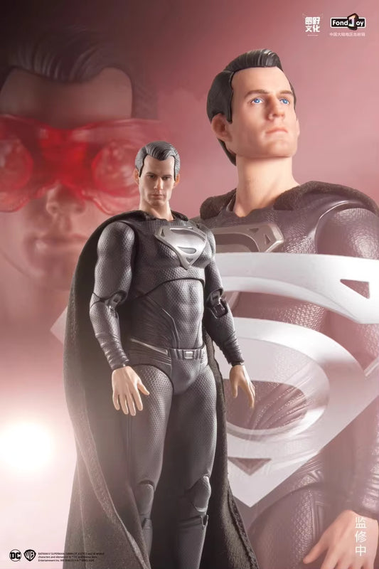 DC Black Superman Action Figure