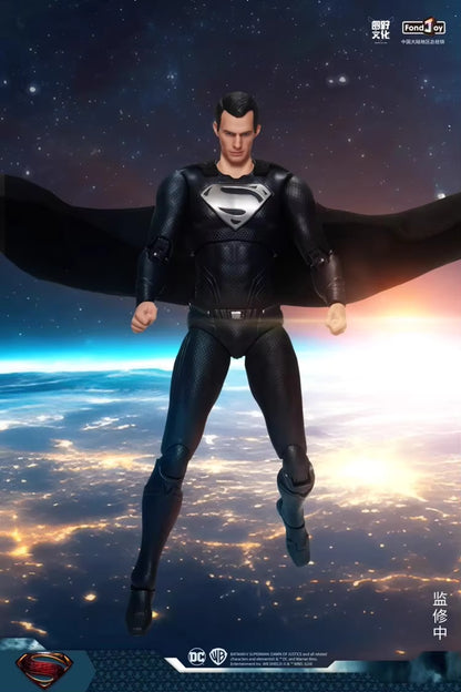DC Black Superman Action Figure