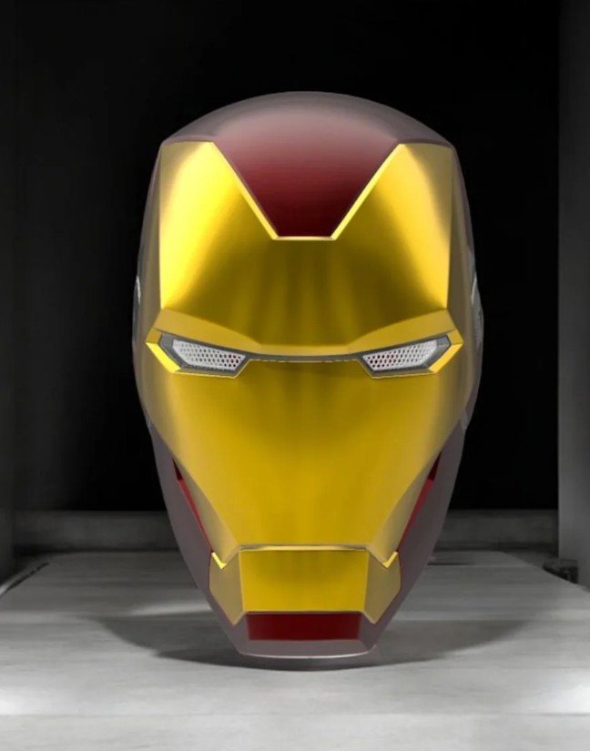 Iron Man MK46 3D-Printed Helmet