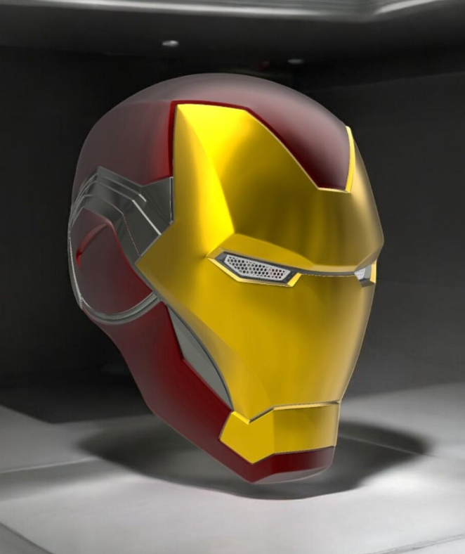 Iron Man MK46 3D-Printed Helmet
