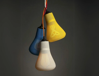 LumiGlow Perforated Pendant Light
