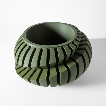 GeoTwist 3D Printed Planter