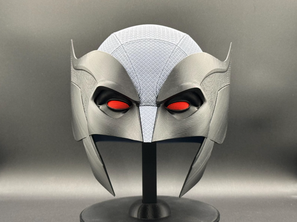 Wolverine X-Force Helmet 3D Printed