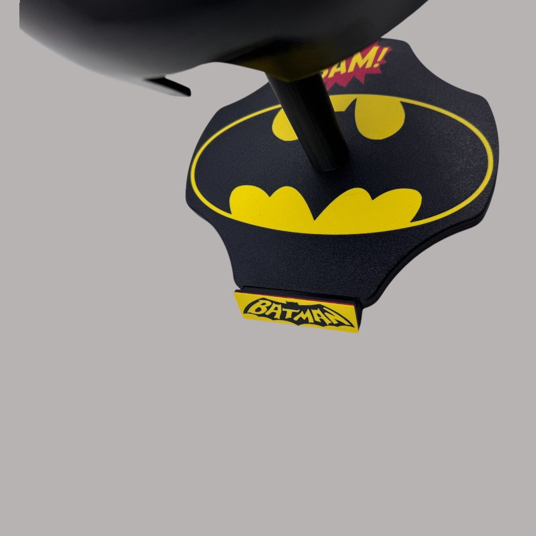 Batman 2023 Cowl Michael Keaton Mask with Neck and Stand