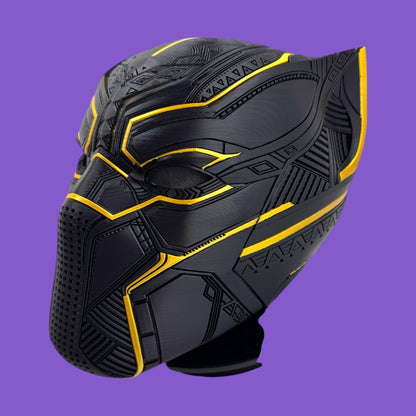 Wakandan Legacy: Black Panther Helmet Mask