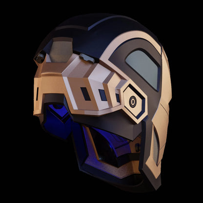 Iron Man MK39 "Starboost" 3D-Printed Helmet
