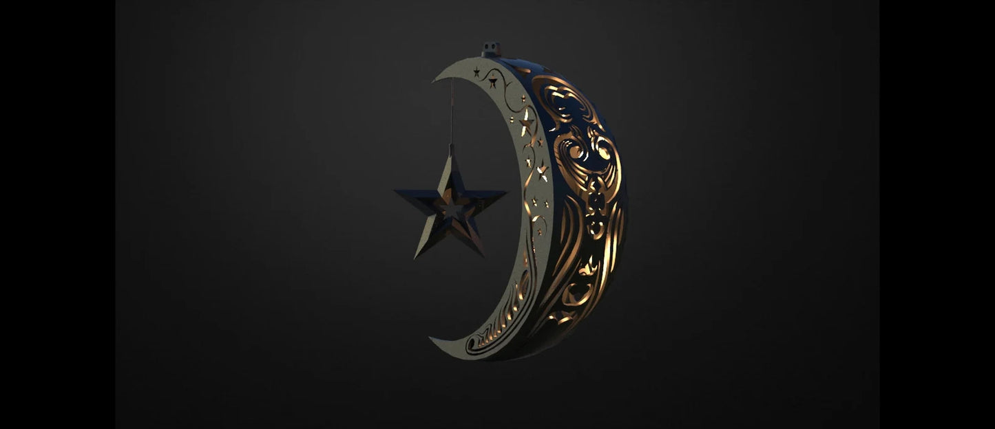 Lunar Elegance 3D Printed