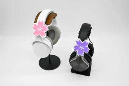 Pixel Sakura Headphone Charm