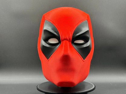 Deadpool Comic Book Style Mask 3D Printed