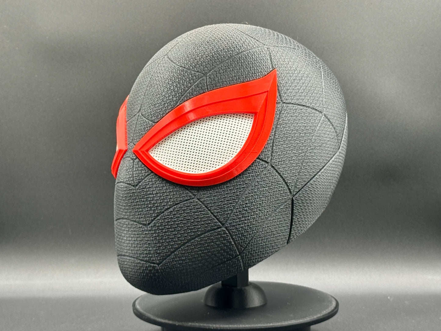 Miles Morales-Inspired 3D Printed Spider-Man Mask