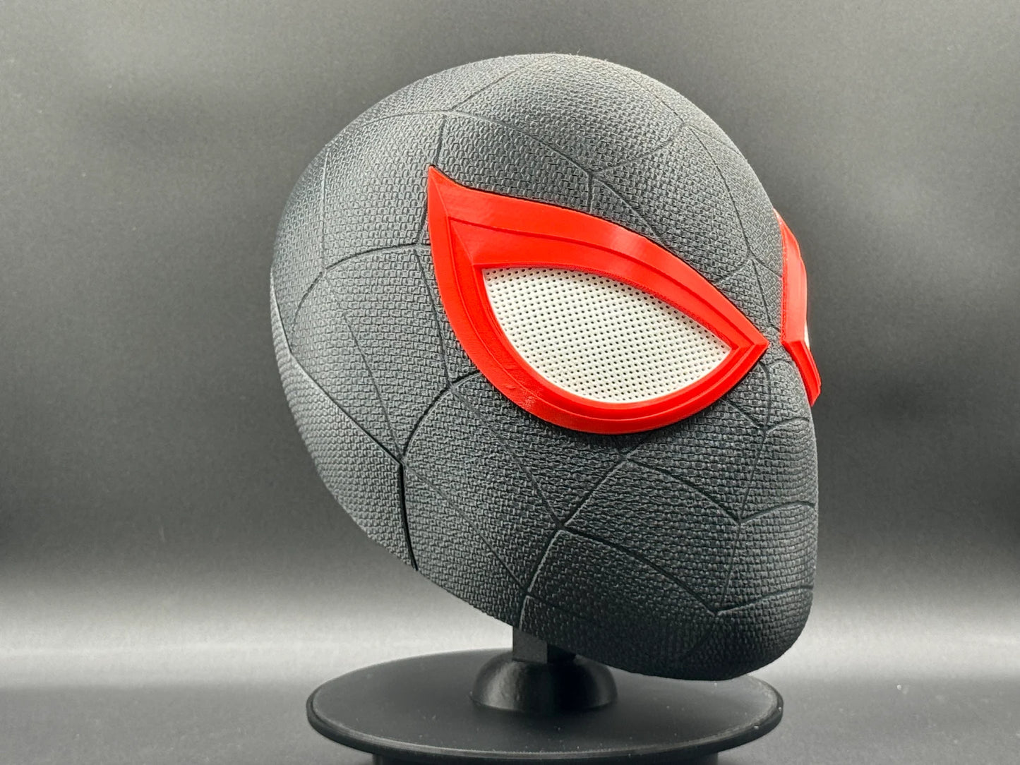 Miles Morales-Inspired 3D Printed Spider-Man Mask