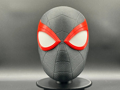 Miles Morales-Inspired 3D Printed Spider-Man Mask