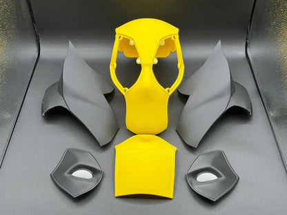 Poolverine Deadpool & Wolverine Mash-Up Mask 3D Printed