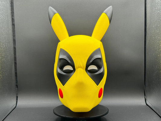 Pikapool Mask 3D Printed