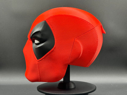 Deadpool Comic Book Style Mask 3D Printed