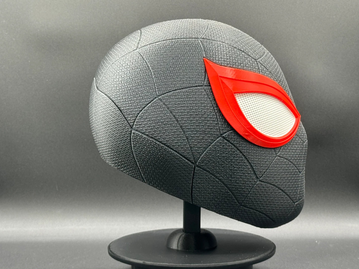 Miles Morales-Inspired 3D Printed Spider-Man Mask