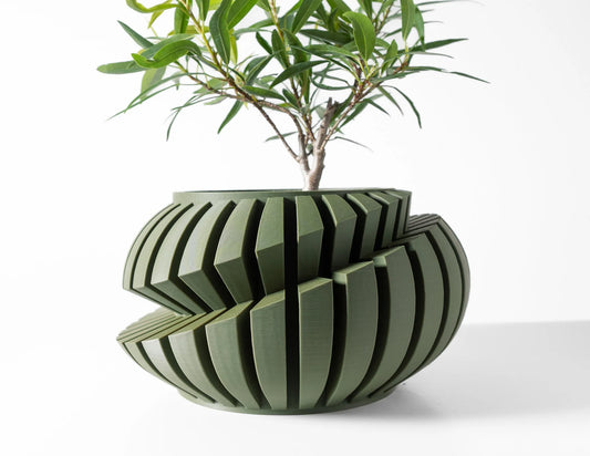 GeoTwist 3D Printed Planter